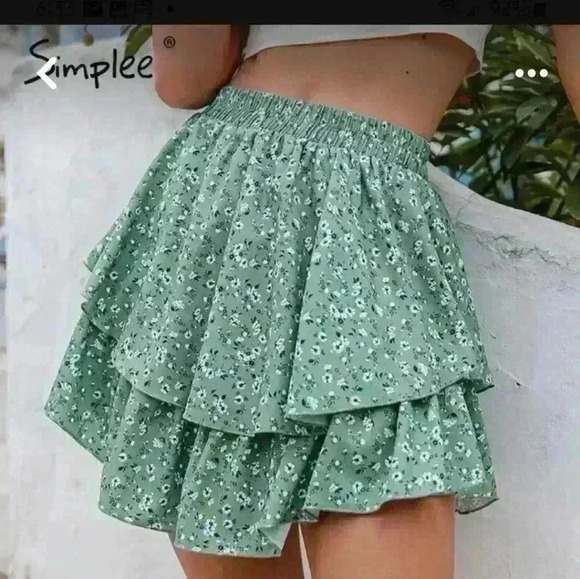 SIMPLEE  skirt size small - Picture 8 of 8